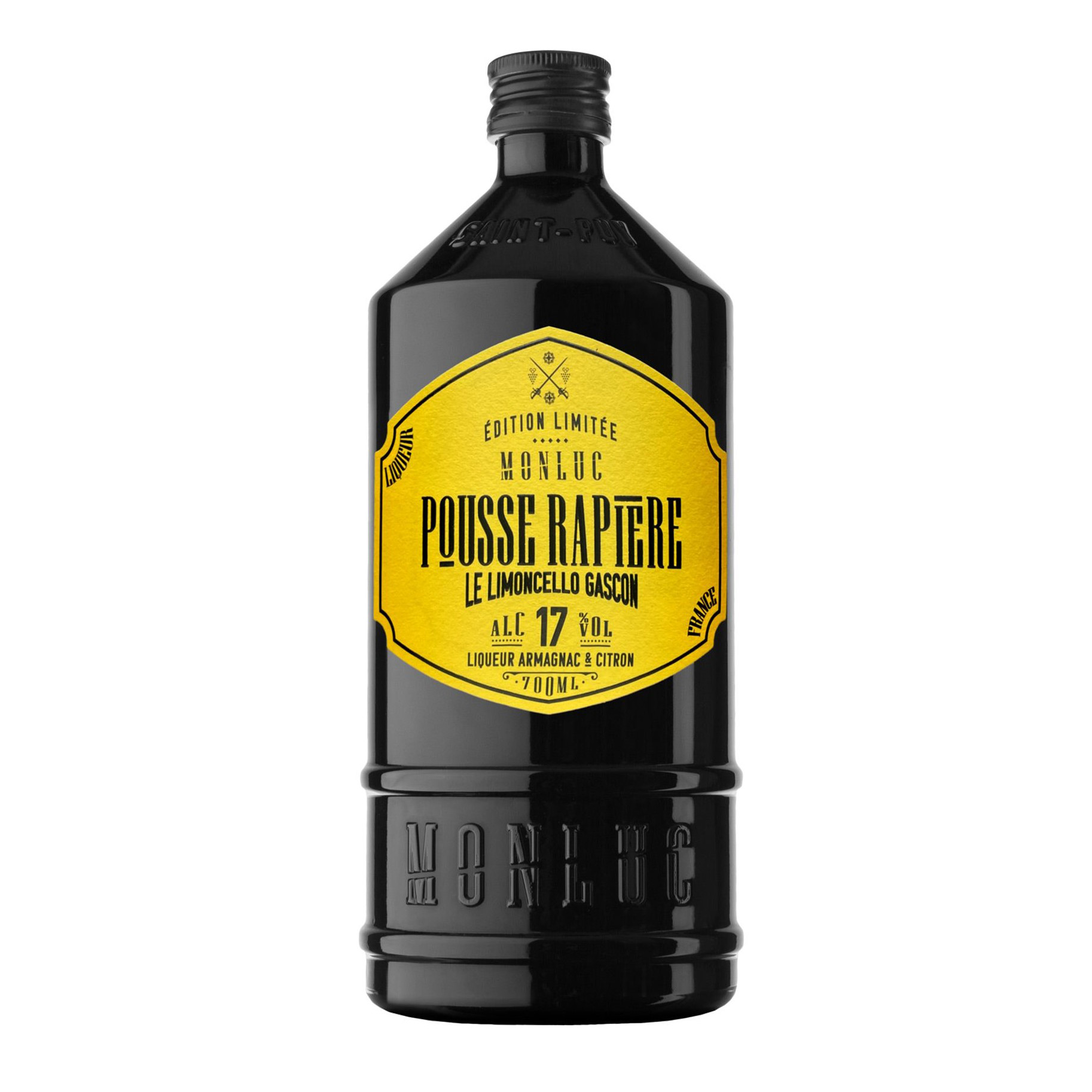 Pousse Rapière Cocktail Pousse Rapière Citron 17 % - 70cl – Armagnac La Baronne Bleue CH